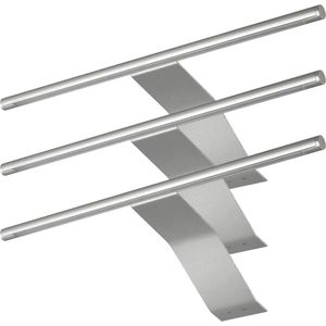 LED Kastverlichting Set - Schakelaar Stekker - Warm Wit 3000K - 3x 35W 3x 230lm - Kledingkast Verlichting
