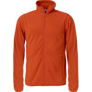 Clique Basic Micro Fleece Jacket Dieporanje maat XXL