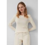 T-shirt - Longsleeve - 100% Katoen - Slim Fit - Dames