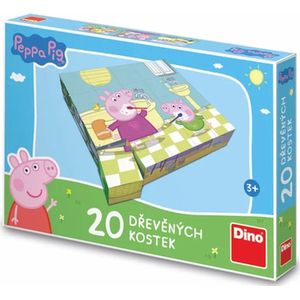 Peppa Pig Blokken Puzzle 20 blokjes