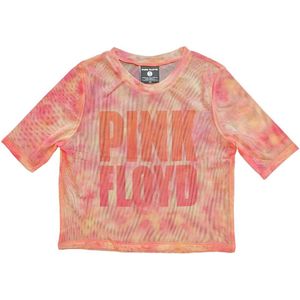 Pink Floyd - Stacked Logo Crop top - XXS - Roze