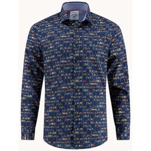 A Fish Named Fred Shirt liquor store Navy (32.006.604)