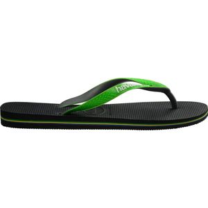 Havaianas BRASIL MIX - Zwart/Groen - Maat 43/44 - Unisex Slippers