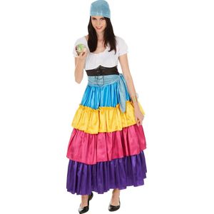 dressforfun - vrouwenkostuum zieneres XXL - verkleedkleding kostuum halloween verkleden feestkleding carnavalskleding carnaval feestkledij partykleding - 301014