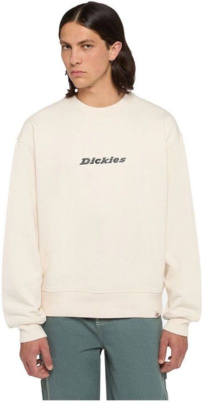 Dickies - Enterprise Sweatshirt - Wit - Heren Crewneck