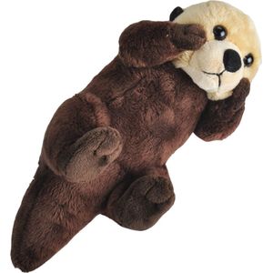 Wild Republic Knuffel Zeeotter 20 Cm Pluche Bruin