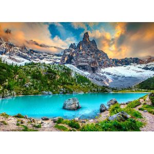 Enjoy puzzel Sorapissee, Dolomiten, Italien - 1000 stukjes.