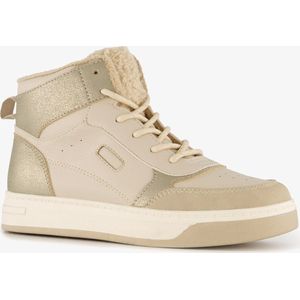 Blue Box hoge meisjes sneakers goud - Maat 30