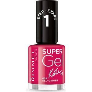 Rimmel - Super Gel By Kate 24 - Nagellak - Rood - 12 ml