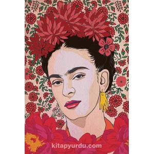 Frida Kahlo Chrysanten | Houten Puzzel | 2000 Stukjes | 88 x 59 cm | King of Puzzle