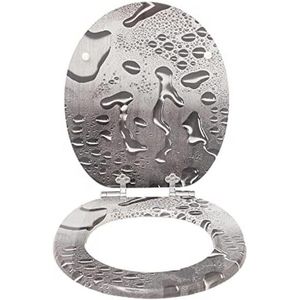 Toiletbril met Softclose Mechanisme en MDF Houten Kern