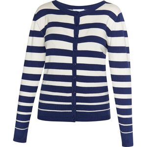 usha - Strickjacke - Maritiem Streifendesign - Vesten