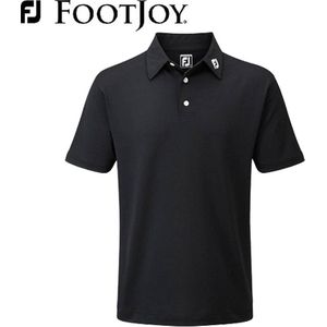 Footjoy Pique Poloshirt 91822 Zwart Maat 4XL