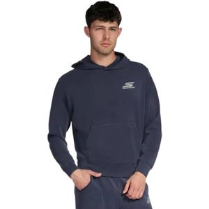 SKECHERS SKECHCLOUD ELEVATE 2.0 Hoodie - Kobalt Blauw, Maat XL voor Mannen