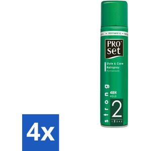 Proset Haarspray Sterk 300 ml - Voordeelverpakking - 4 stuks