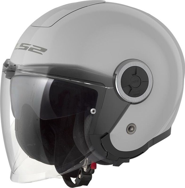 LS2 - Classy Solid OF620 - Helm - Parelgrijs - Polycarbonaat