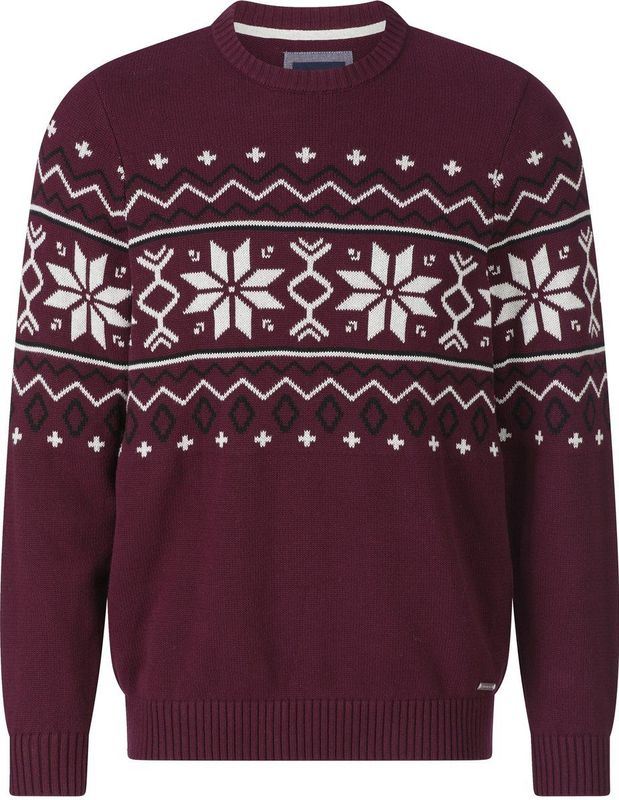 Babista - BIATOLLI - Gebreide Trui - Donkerrood