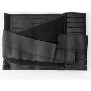 Tailleband - Buikband - Steunband - Unisex - Zwart - 100cm M/L