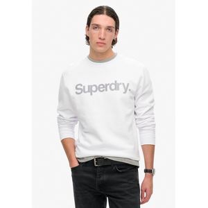 Superdry - Core Logo City sweatshirt met ronde hals en losse pasvorm - Heren - Truien