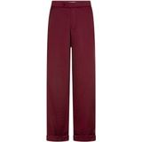 Lofty Manner Broek Trouser Svea Burgundy Red Dames Maat - XS