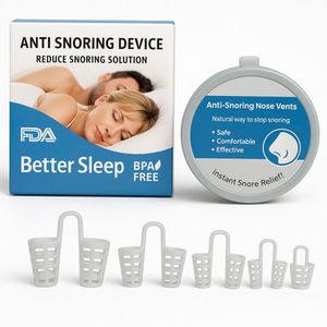 Anti Snurk Clip - 4 stuks - Neusclip Tegen Snurken - Anti Apneu - Anti Snurk Neusspreider - Neusspreider tegen snurken