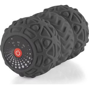 Mio Star Massage Roll Black – Draadloze Massage Roller met 4 Intensiteiten + Automaat – Foamroller Elektrisch - Elektrische Massageroller - Massage roller - Rug massage apparaat - voetmassage apparaat - Trigger point massage