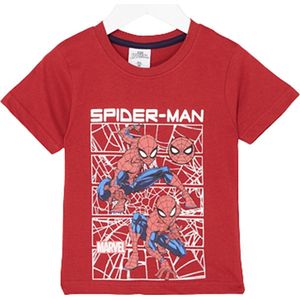 Marvel Spiderman Shirt - Korte Mouw - Maat 86