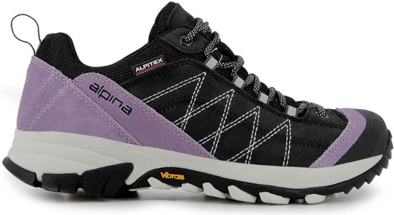 Alpina - Glacia W - Wandelschoenen - Paars - Materiaal met Membraan