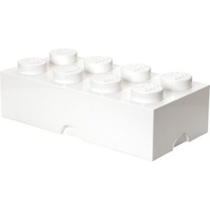 Lego - Opbergbox Brick 8 - Polypropyleen - Wit