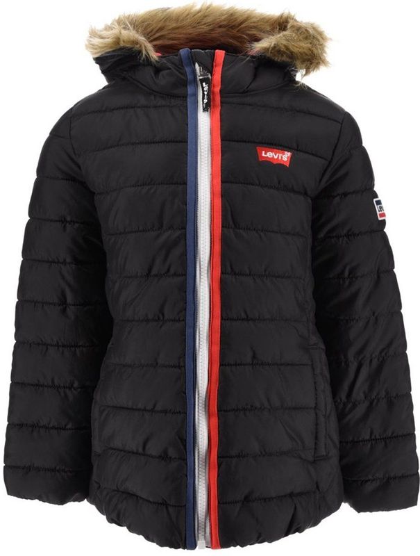 Levi's - Kids Tape Detailed Puffer - Jas - Synthetisch