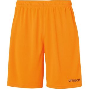 Uhlsport Center Basic Short Kinderen - Fluo Oranje / Zwart | Maat: 116