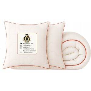 Linea Rosso Dekbed 220x200cm & Kussen 70x80cm - Luxe Nederlands Product