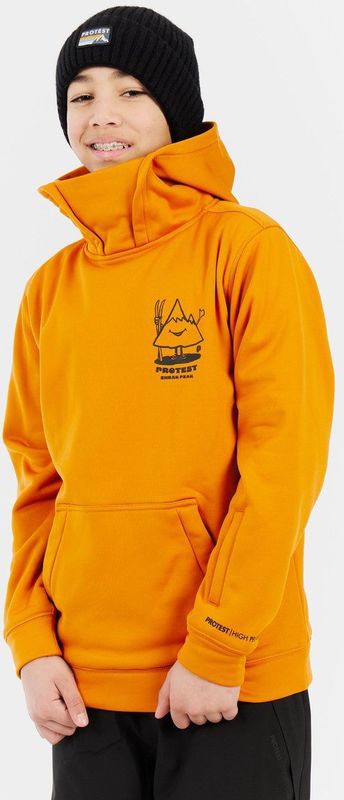 Protest - Prttincan - Windblocker Hoody - Oranje - Fleecetrui
