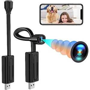 Lexium Verborgen Camera - Spionage Camera - Geheime Camera - Spy Camera - Spycamera - Spion Camera - Verborgen Mini Camera - Spy Camera Mini - Afluisteren - Afluisterapparatuur