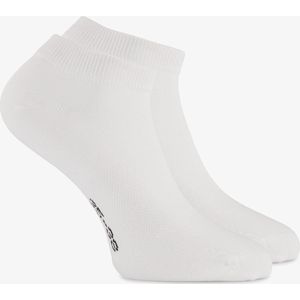 2 paar bamboe sneakersokken - Wit - Maat 35/38