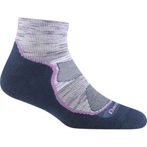 Light Hiker 1/4 Lightweight with Cushion - Cosmic Purple - Hikingsokken en wandelsokken van merinowol