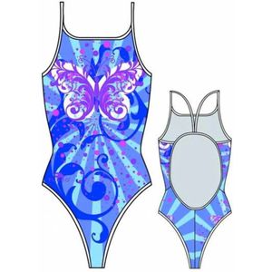 Turbo - Butterfly Star - Badpak - Blauw - L