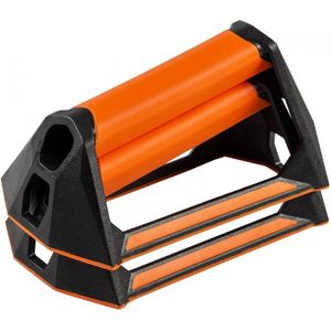 Taurus Push-up Bar (oranje/zwart) – Opdruksteunen – Compact – Opdrukken Push Up