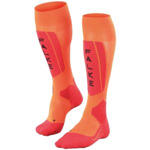 FALKE - Chaussettes de Ski - Orange Flash - 1 Paar - 42-43