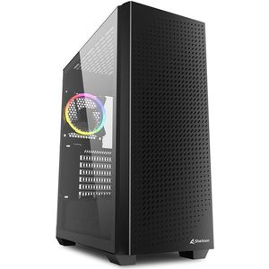RGB Midi ATX PC Behuizing met Geavanceerde Koeling en Modulaire Opslag