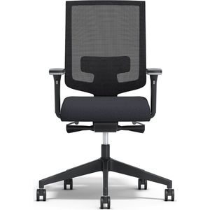 Select Kantoormeubelen Pro Chair S010 - Bureaustoel - Ergonomisch - 5 jaar garantie - 4D-armlegger, lendensteun en zitdiepteverstelling - zwart