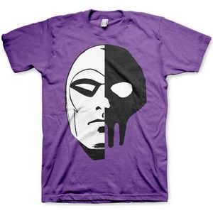 The Phantom Heren Tshirt -S- Icon Head Paars