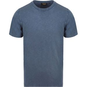 Superdry Slub T-Shirt Melange Blauw - Maat L - Heren