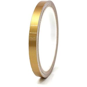 Decoratieve Sierstrips voor Auto's en Boten - Gouden Glans - 9mm Breed - Decoratie plakband - Goudkleurig