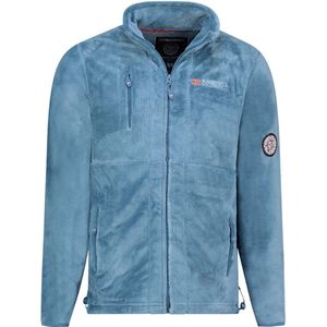 Geographical Norway Fleece Vest Upload Met Rits Heren Petrol - XXL