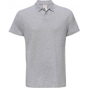 B&C Id.001 Polo Shirt CGPUI10 - Heather Grey - XS