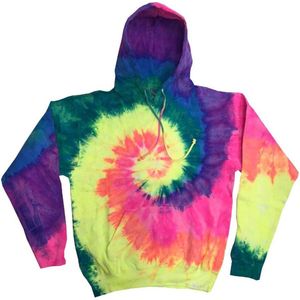 Tie Dye Pullover Hoodies voor Dames en Heren - Klassieke Fit Sweatshirts