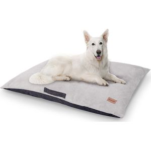Henry hondenmand hondenmat | wasbaar | orthopedisch | slipvrij | ademend l traagschuim | maat XL (120 x 10 x 80 cm)