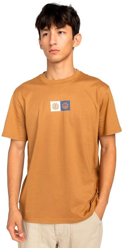 Element - Dual T-shirt - Korte Mouwen - GOTS Biologisch Katoen - Regular Fit