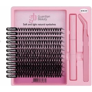 Guardian Beauty 3D Wimpers | Zachte Lichte Wimperset | Echte Wimpers | GB MIX 40P